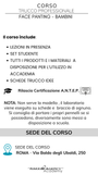 Corso Makeup PRO - Face Painting Speciale Bambini | 3 Giorni Full Immersion | ROMA
