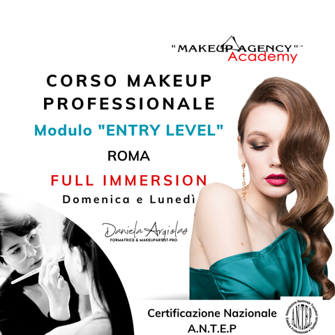 Corso Trucco Professionale -Full. MAKEUP PRO Mod. Entry Level | Principianti e Aggiornamento Tecnica