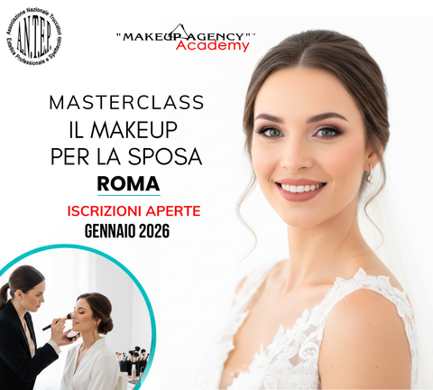 Masterclass il  Makeup per  Sposa | Gennaio 2026
